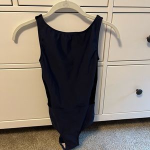 Eleve Dancewear Navy Blue Allison Leotard - Medium